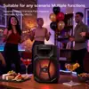 Bt-8110 Pedido de Exportación Transfronteriza de Comercio Exterior Altavoz Bluetooth de 8 pulgadas con Conexión por Cable, Altavoz Colorido para Exteriores en Stock