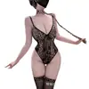 Mono Sexy Estampado de Leopardo de Xin, Uniforme Atrevido, Atuendo Apasionado con Almohadillas en el Pecho, Atractivo y Deslumbrante Mono de Chica Atrevida