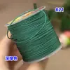 821 Linha de Algodão 1mm Linha Manbo Corda de Tecelagem Contas Peroladas Pingente Resistente ao Desgaste Cordão de Segurança Corda de Mão Vermelha Fio