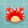 Animales Submarinos de Dibujos Animados Pasador DIY Hecho a Mano Imán para Refrigerador Accesorios de Joyería Vida Marina Linda Lámina Acrílica