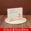 Caja de Cubiertos para Pastel de Cumpleaños Caja de Empaque para Vajilla Caja de Juego de Cubiertos Desechables de Papel Caja de Empaque para Plato y Tenedor