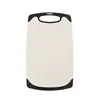 Tabla de cortar de plástico de paja de trigo Tabla de cortar engrosada Fábrica en stock Cocina Antideslizante Corte Tabla de corte complementaria para alimentos Corte de frutas Doble cara Estuche pequeño