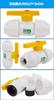Conector Rápido PE 20 Codo en T de 4 Vías Ppr/Válvula de Bola Accesorios de Montaje de Reparación Rápida Conexión Directa Accesorios para Tuberías de Agua Ppr