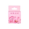 Serie Rosa Fresca y Sencilla Pegatinas Florales Autoadhesivas Material para Decoración DIY de Diario Pegatinas de Flores Pequeñas para Niños