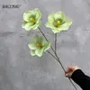 Tulipas Abertas Simuladas Decoração de Casamento Janela Hotel Arranjo de Flores Casa Fotografia Floral Buquê Impressão 3D