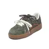Zapatillas de entrenamiento retro alemanas Augusden para mujer, nuevo modelo de otoño 2026, con suela gruesa, que aumentan la altura, cómodas y no fatigantes zapatillas deportivas