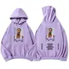 Rielles B Gira Mundial 2025 Sudadera con Capucha Estrella Nueva Manga Larga Invierno para Hombre/Mujer Sudadera con Capucha Moda Hip-Hop