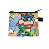 Nuevo Monedero de Crayon Shin-chan Bolsa de Monedas con Cremallera de Dibujos Animados Linda Bolsa Pequeña de Almacenamiento para Estudiantes Venta al por Mayor