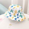 Sombrero de Verano para Bebé, Sombrilla para Hombres y Mujeres, Ala Ancha, Sombrero de Pescador, Sombrero de Malla con Protección UV para Bebé