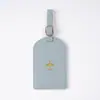 Bolso de cuero de aviación con diseño de bronce transfronterizo multicolor en stock. Portadocumentos de cuero de PU. Se puede configurar con el logotipo.