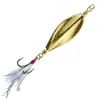 Señuelo giratorio de lentejuelas, anzuelo triple con plumas, señuelo de lance largo, señuelo tipo jig metálico, equipo de pesca, señuelos de pesca al por mayor