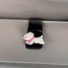 Clip Lindo de Gato para Gafas de Sol de Coche, Caja de Almacenamiento de Gafas de Sol para Coche, Artículos Creativos Prácticos para el Interior, Accesorios de Decoración para Coche