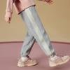 Pantalones Deportivos de Otoño para Niñas Hello Kitty, Pantalones Deportivos para Niños Talla Mediana y Grande, Pantalones de Punto Polar de Otoño e Invierno para Niños al por Mayor
