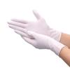 Guantes desechables de PVC sin polvo, de caucho de nitrilo altamente elástico, para uso doméstico y en exteriores, de nitrilo de grado alimenticio.
