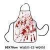 Disfraces de Halloween de Terror Transfronterizos Personalizados Halloween Amazon Delantal Sangriento Bar Casa Encantada Disfraces Suministros para Dulces o Truco