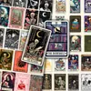 50 Adesivos de Graffiti de Cartas de Tarô Adesivos de PVC à Prova d'Água Caderno Mala Decoração DIY Atacado Transfronteiriço