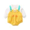 Ropa de Bebé Otoño Ropa de Recién Nacido Body Envolvente Ropa para Pedos Bebé Bebé Primavera Manga Larga Personalizado 2901