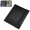 Álbum de Cartas Nove Grades Cross-Border Strap-On, Álbum de Coleção de Cartas à Prova d'Água com 360 Espaços para Cartas, Álbum de Coleção de Cartas de Jogo Portátil