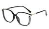 Lentes para miopía con luz azul, estilo popular de TikTok de celebridad en línea, armazón de lentes liso, artefacto de belleza, estudiante, armazón de lentes de montura grande