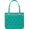 Bolsa de Playa Eva de Estilo Coreano Más Vendida, Bolso Decorable DIY, Bolso Perforado de Moda Estilo Ins, Producto de Nicho Coreano