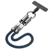 Cabo de Dados Lanyard para Celular Dois em Um Carregamento Rápido 240W Tipo-C Cabo de Dados Pendurado no Pescoço Crossbody Chaveiro Corda Anti-Perda
