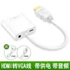 Convertidor HDMI a VGA Cable Adaptador para Portátil, Escritorio, Decodificador, Proyector Pantalla Vja Hd