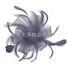 Venda Quente no Etsy Flor de Cabeça para Noiva Acessórios de Cabelo com Renda Broche Presilha Acessórios de Cabelo de Uso Duplo Adorno de Cabeça Retrô Adorno de Cabeça para Festa de Performance