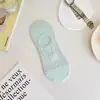 Calcetines Super de Encaje de Hada para Mujer, Calcetines Finos de Verano, Calcetines Cortos, Calcetines Invisibles de Seda de Hielo de Corte Bajo, Antideslizantes, Talón Antideslizante, Estilo Ins