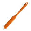Tamanho pequeno silicone espátula longa farinha de espátula pequena pequena geleia pequena espátula infantil complementar copo de alimentos parede espátula longa
