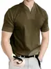 2026 Nuevo Estilo de Verano Camiseta Deportiva Fitness para Hombres Musculosos Camiseta de Verano Elástica de Manga Corta para Hombres Talla Europea