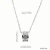 Collar Colgante de Corazón Tridimensional de Diseño Único para Mujer, Cadena para Clavícula de Moda de Lujo Ligero, Exquisita Cadena para el Cuello Versátil de Acero de Titanio