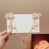 Pinza de Pelo Cadena para la Frente de Niña Estilo Antiguo Super Hada, Cadena para Cejas de Niña Estilo Chino Hanfu, Accesorio para el Cabello de Princesa, Pinza para Sesión de Fotos de Disfraces Antiguos
