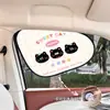 Parasol de Coche de Dibujos Animados, Película Electrostática para Ventana de Coche, Protección Solar, Aislamiento Térmico, Cortina de Privacidad, Cortina de Vidrio para Ventana Lateral de Gato Lindo