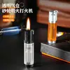 Encendedor CX-107 a prueba de viento, recargable, de llama directa, para uso en exteriores, adecuado para moxibustión, soldadura y como pistola de spray de gas creativa para uso doméstico
