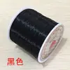 Fornecimento de contas de cristal extensão de cabelo linha elástica plana acessórios de joias faça você mesmo material pulseira de corda de contas atacado