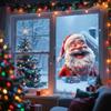 Caja de Regalo, Bolas de Colores, Árbol de Navidad, Decoraciones Festivas, Pegatinas para Ventanas, Escaparate, Azulejo, Decoración del Hogar, Pegatinas Estáticas, Calcomanías