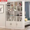 Mueble de entrada frente a la puerta como separador para la sala de estar, artículo decorativo para el hogar simple y moderno, mueble para vinos integrado y mueble de almacenamiento