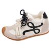 Altura Interior 7 cm Zapatos de Entrenamiento Cómodos de Cuero Genuino de Suela Gruesa Estilo Retro para Mujer 2025 Nuevos Ligeros Casuales Deportivos Zapatos Forrest Gump