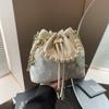 Bolso Casual Simple de Diseño Nicho para Mujer 2025 Primavera Nueva Moda Trendy Bolso Bucket Bandolera