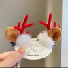 Pasador de Navidad Nuevo Pasador de Astas de Celebridad Cibernética Diadema Súper Linda Accesorios para el Cabello Regalo Navideño Adorno para la Cabeza de Navidad