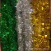 Día de Año Nuevo evento de Año Nuevo escena festiva diseño raya de lana corazón de melocotón cinta árbol de Navidad decoración color de cifrado de corazón de melocotón raya de color