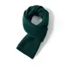Cachecol de Cashmere para Homens e Mulheres, Estilo Coreano Versátil Tricotado Grosso Quente Protetor de Pescoço, Cor Sólida, Novo Modelo de Inverno Atacado