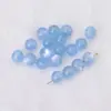 Grânulos de Resina Olho de Gato Degradê Duas Cores Grânulos Redondos Grânulos Soltos Pulseira Colar DIY Feito à Mão Acessórios de Joias com Contas Venda por Atacado