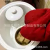 Luvas de Micro-ondas em Formato de Bico de Pato, Luvas de Silicone para Isolamento Térmico de Cozinha, Prendedores de Pano de Prato de Algodão em Formato de Bico de Pato, Prendedores de Mão