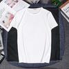 Camiseta básica de terciopelo con cuello medio alto para hombre, interior afelpado de doble cara, camiseta interior térmica elástica de manga larga, moderna para otoño e invierno