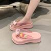 Nuevas Sandalias Transparentes de Verano 2025 para Mujer, Zapatos Casuales de Moda y Versátiles para Mujer, Lindas Chanclas para Pequeñas Hadas