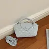 2026 Nova Bolsa de Mão com Estampa de Bolinhas Estilo Coreano Nicho Sensação de Alto Padrão Bolsa Transversal Moda Versátil Bolsa de Ombro