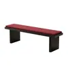 Mesa de té y juego de sillas de madera maciza estilo wabi-sabi mesa para preparar té de oficina mesa de té de casa de té mesa de tabla grande mesa negra lujo ligero