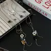 Collar de la Fortuna de Cuerda Trenzada con Cuentas Estilo Bohemio para Mujer Nuevo Estilo Chino Retro Cadena Larga Colgante Accesorios Estilo Étnico