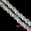 Suministro directo de fábrica de cuentas de cristal artificial de 2/3/4/6/8 mm, cuentas puntiagudas de diamante galvanizadas, material para pulseras de bricolaje.
